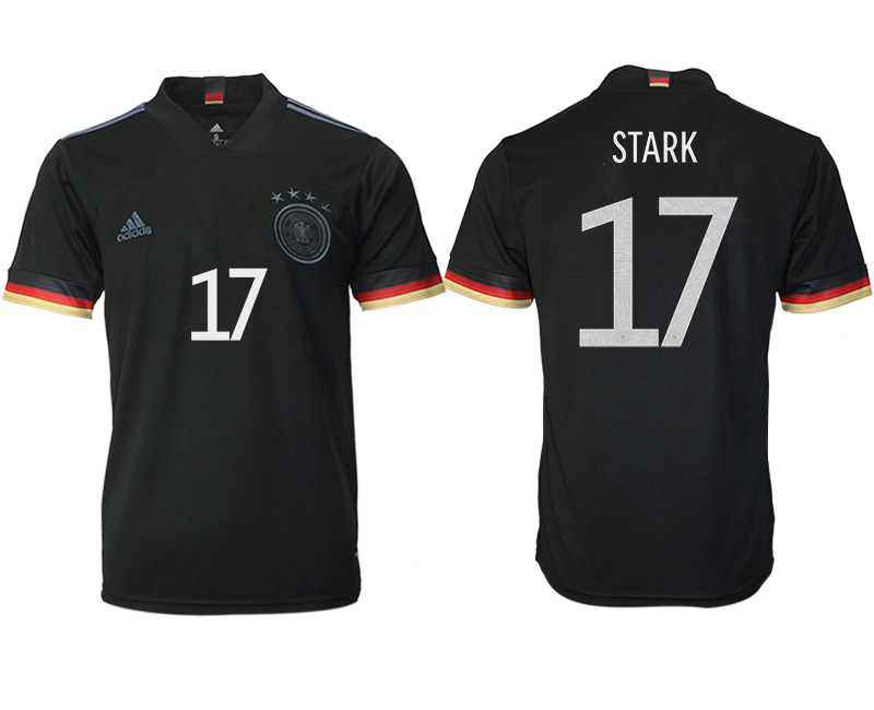 Men 2021 Europe Germany away AAA version #17 soccer jerseys